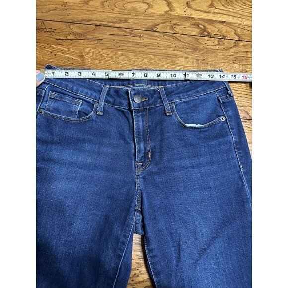 Old Navy Jeans Pop Icon Skinny Mid Rise Size 4 Dark Blue J18 - Picture 3 of 9